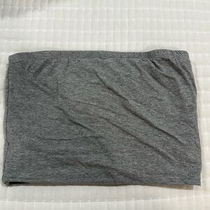 Gray tube top